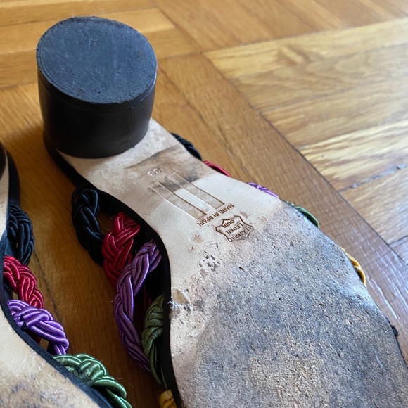 Miista high heeled color strap shoes - Picture 5 of 9